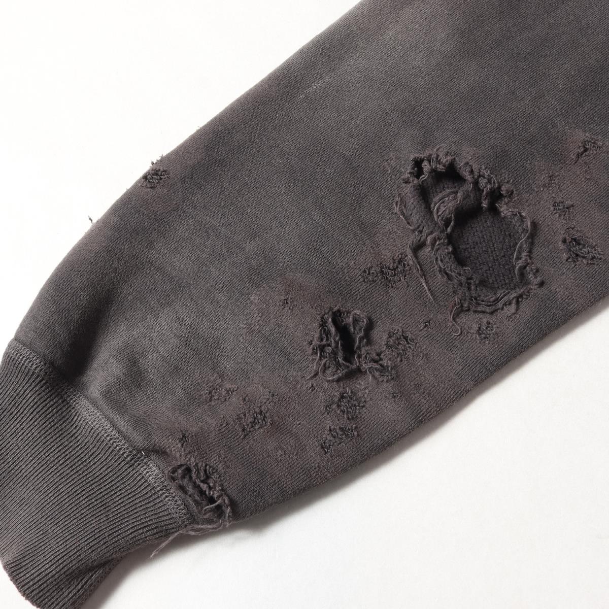 21AW ヴィンテージ加工スカルプリントスウェット(SWEAT SHIRT)