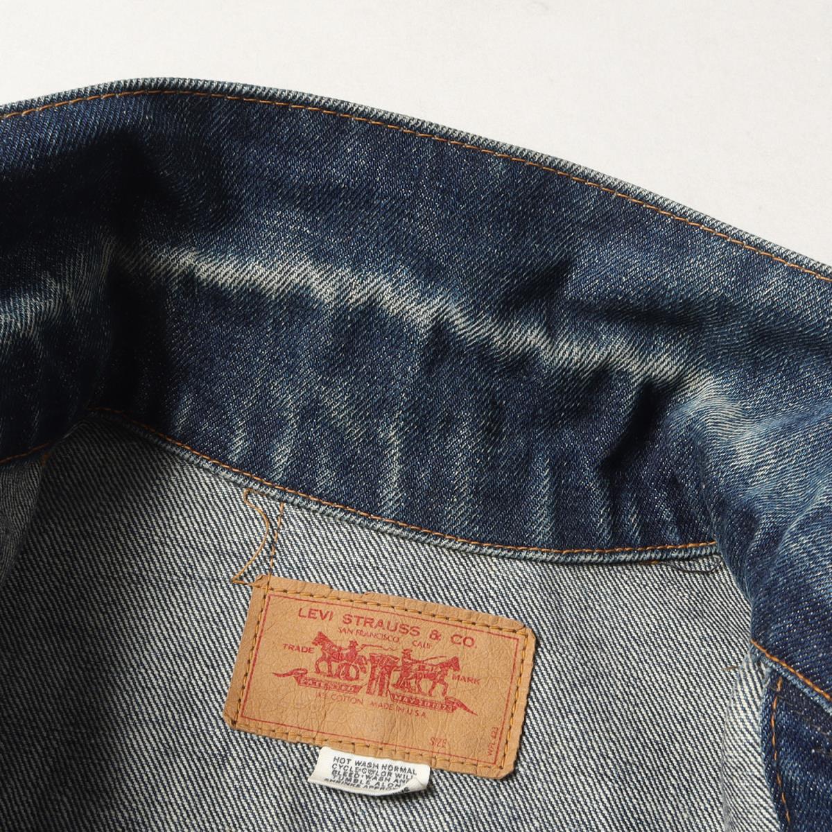 70's 70505-0217 4th デニムジャケット / Gジャン(濃紺)