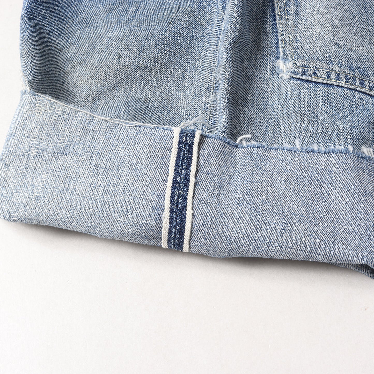 50s 501XX カットオフ デニム ショーツ / ショートパンツ(紙パッチ ギャラ入り)