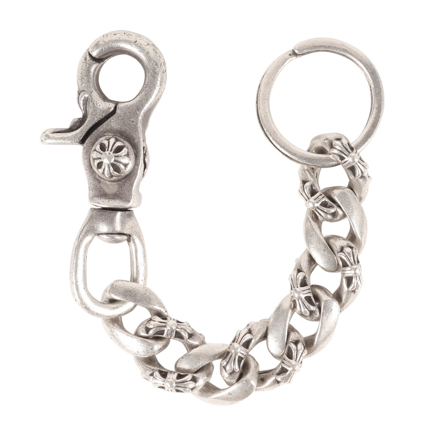 CHROME HEARTS (クロムハーツ) ファンシー ロング クリップ キーチェーン(CLIP CHAIN FANCY-LONG) –  ブランド古着の通販・買取 | BEEGLE by Boo-Bee