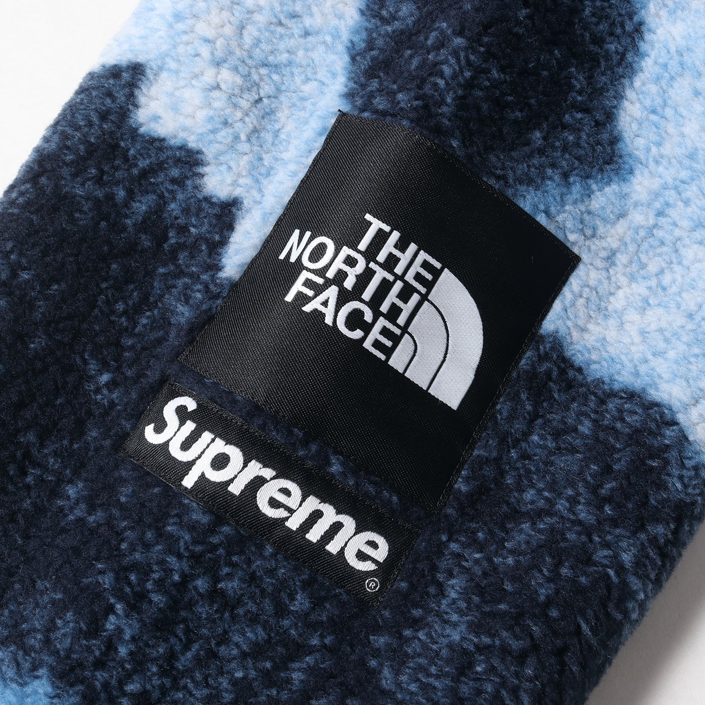 21AW ×THE NORTH FACE ブリーチド デニム フリース ジャケット(Bleached Denim Fleece Jacket)