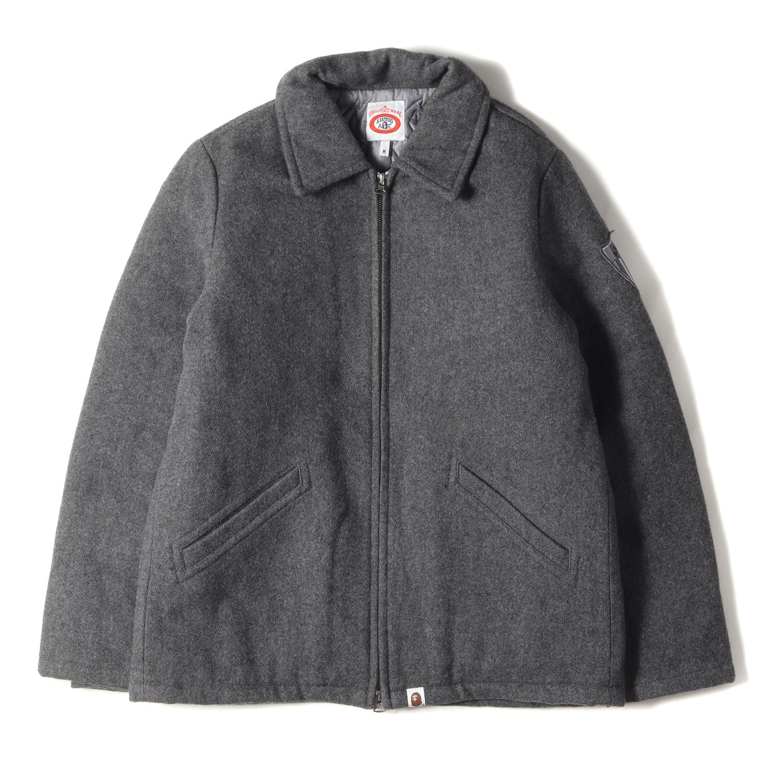 A BATHING APE (ア ベイシング エイプ) 裏地STAキルティング メルトン 