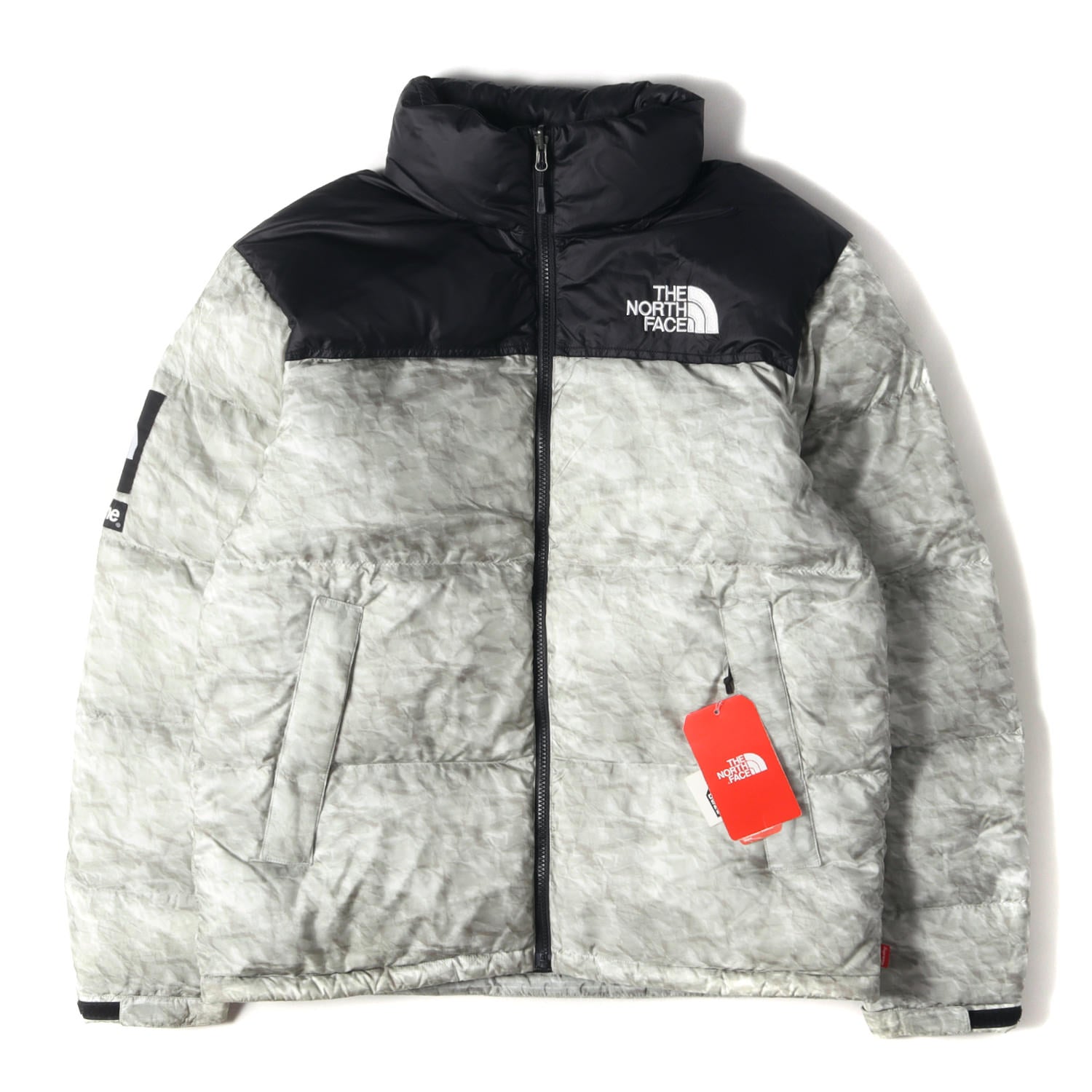 supreme the north face ヌプシ ペーパープリント Supreme (シュプリーム) ×THE NORTH FACE ペーパープリント ヌプシ