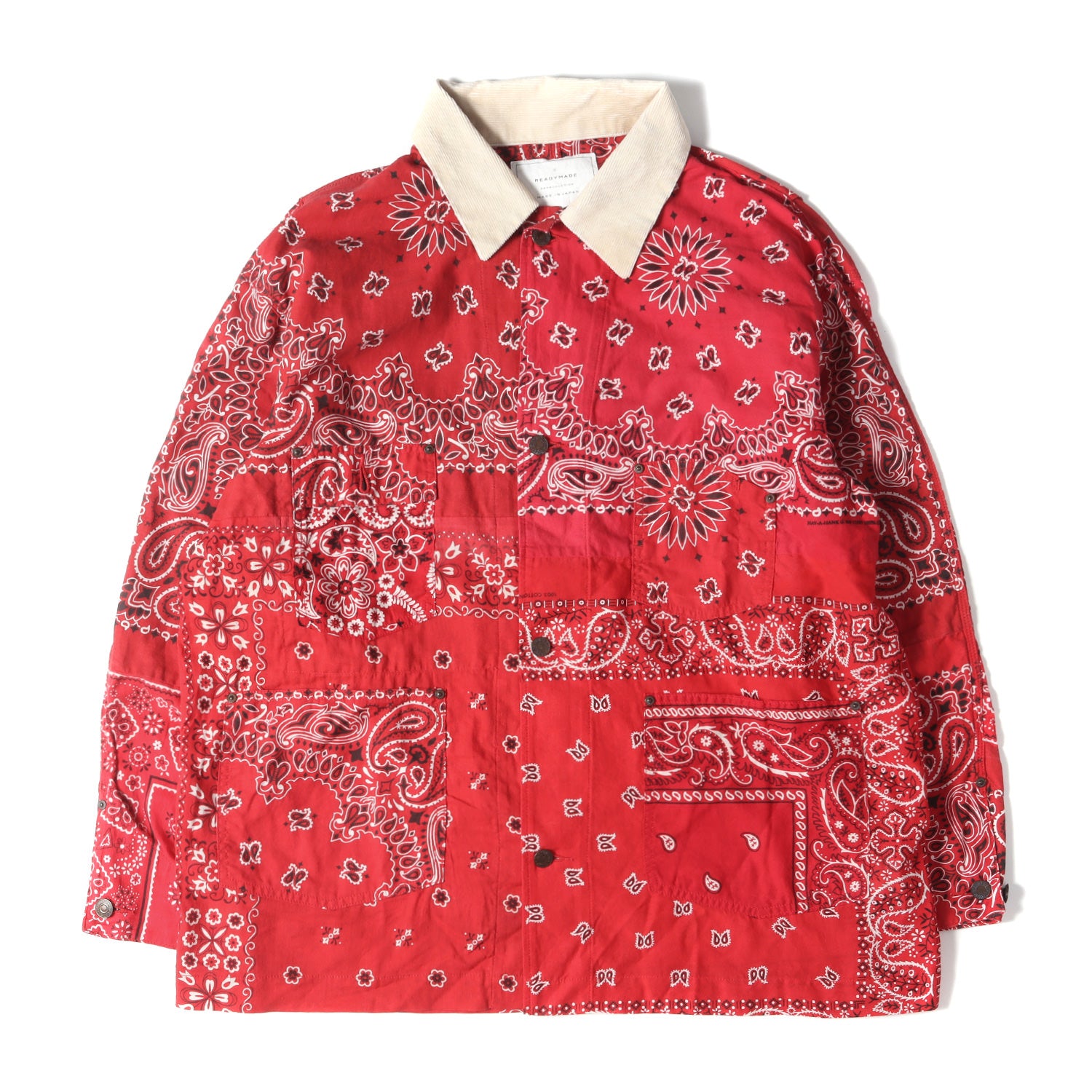 READYMADE (レディメイド) 20AW ヴィンテージ バンダナ リメイク 