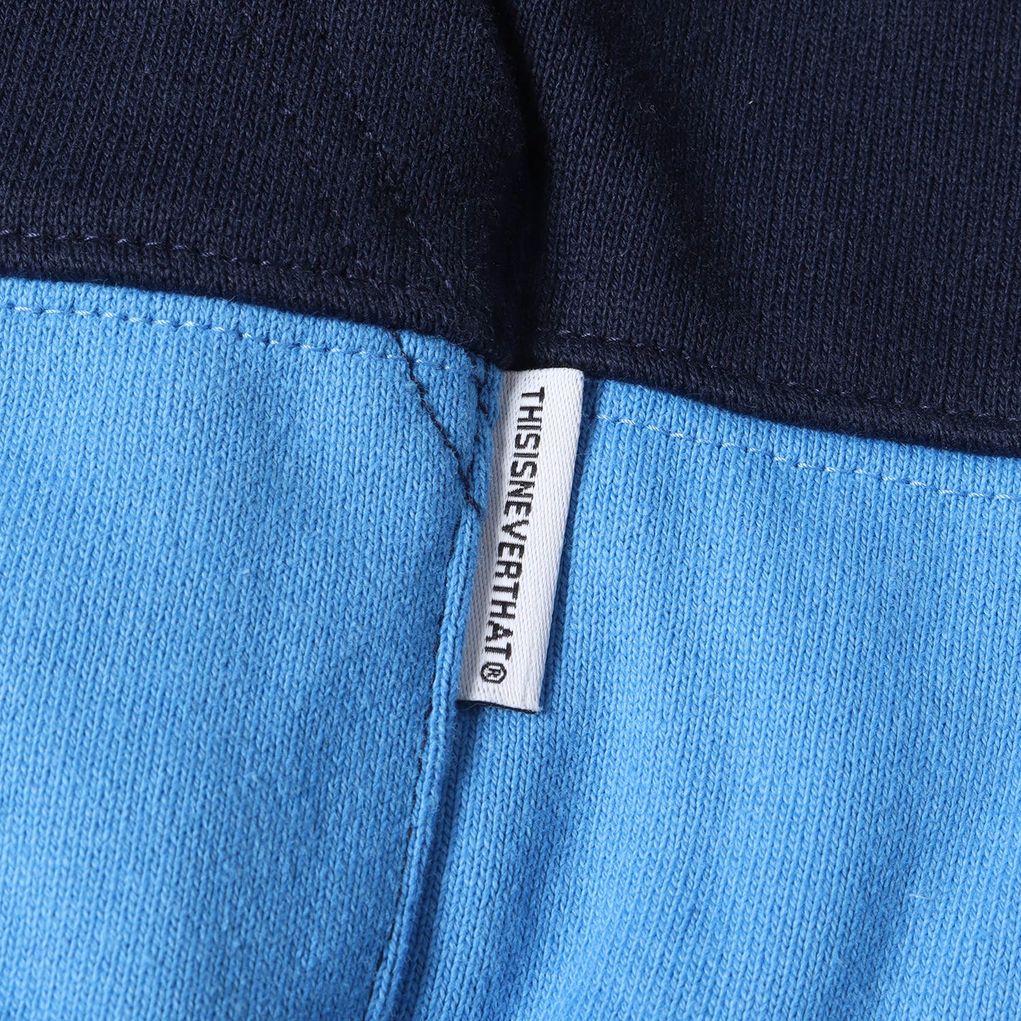 ワイドボーダー スウェットパーカー