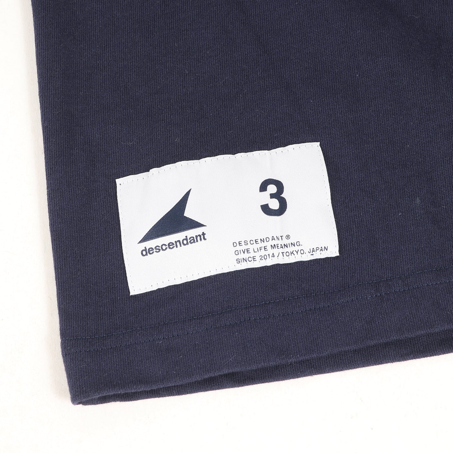 23SS バックロゴ クルーネック ヘビー Tシャツ(FDTD SS)