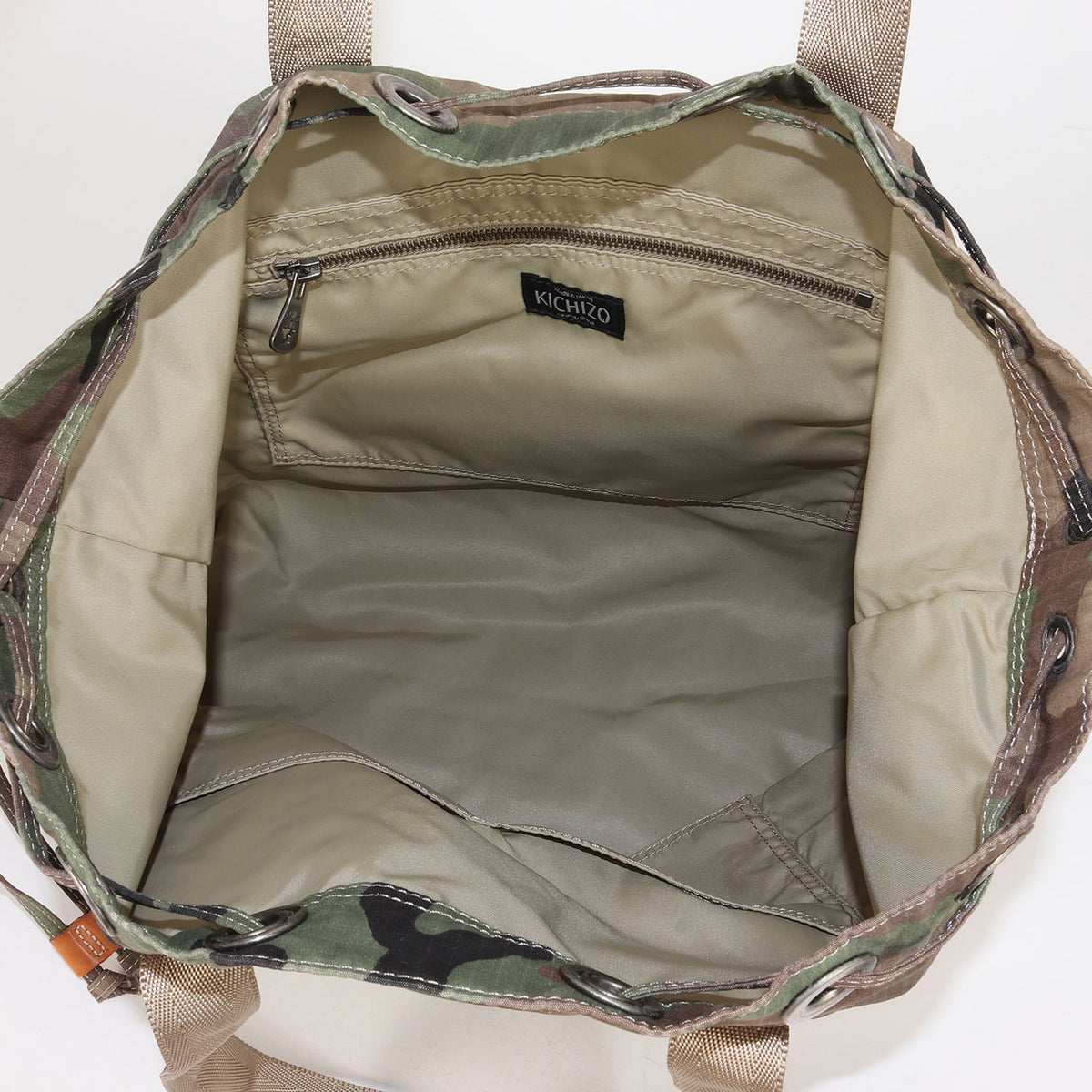 ウッドランドカモ リップストップ トートバッグ(CAMOUFLAGE BAGS)