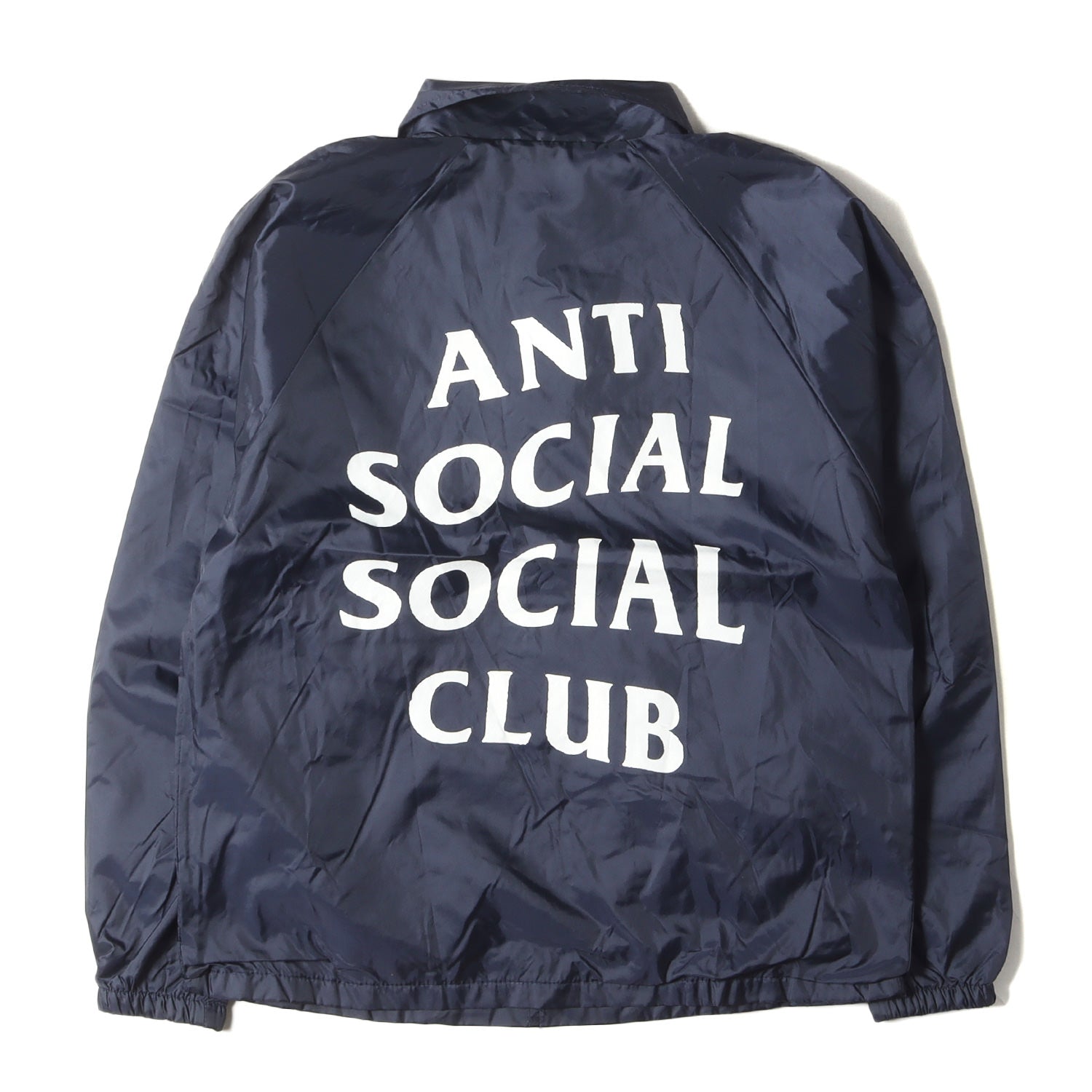 Anti Social Social Club (アンチ ソーシャル ソーシャル クラブ) ブランドロゴ コーチジャケット -  ブランド古着の通販・買取 | BEEGLE by Boo-Bee