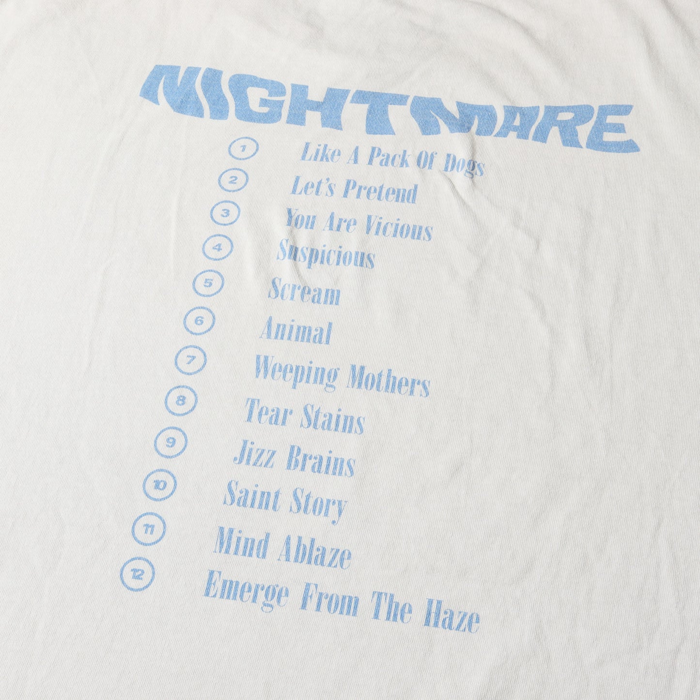 23AW ×FORSOMEONE ヴィンテージ加工 イーグルフォト Tシャツ(FS_SS T-SHIRT)