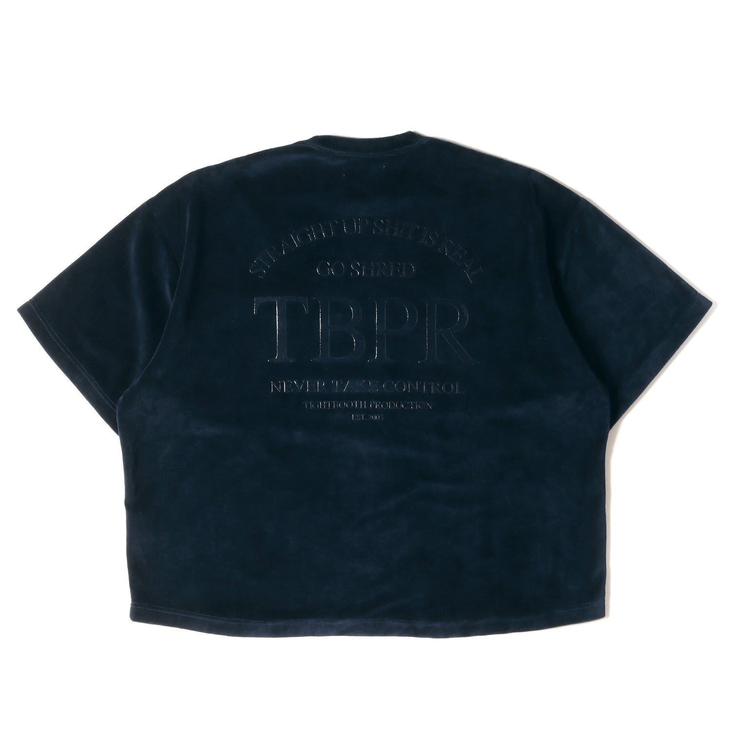 TIGHTBOOTH PRODUCTION (タイトブースプロダクション) 23AW シリコンプリント ベロア Tシャツ / 半袖スウェット(STRAIGHT  UP VELOUR T-SHIRT) – ブランド古着の通販・買取 | BEEGLE by Boo-Bee