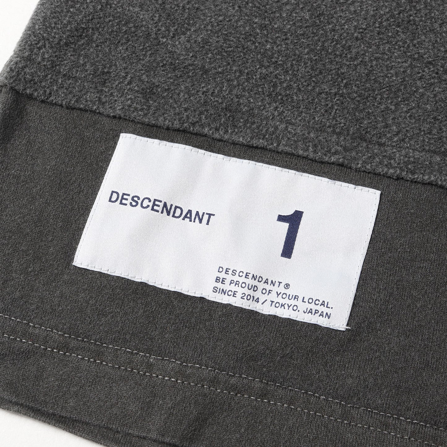 オーバーダイ加工 レイヤード ロングスリーブTシャツ(TRUCKER CUT OFF LAYERD TEE)