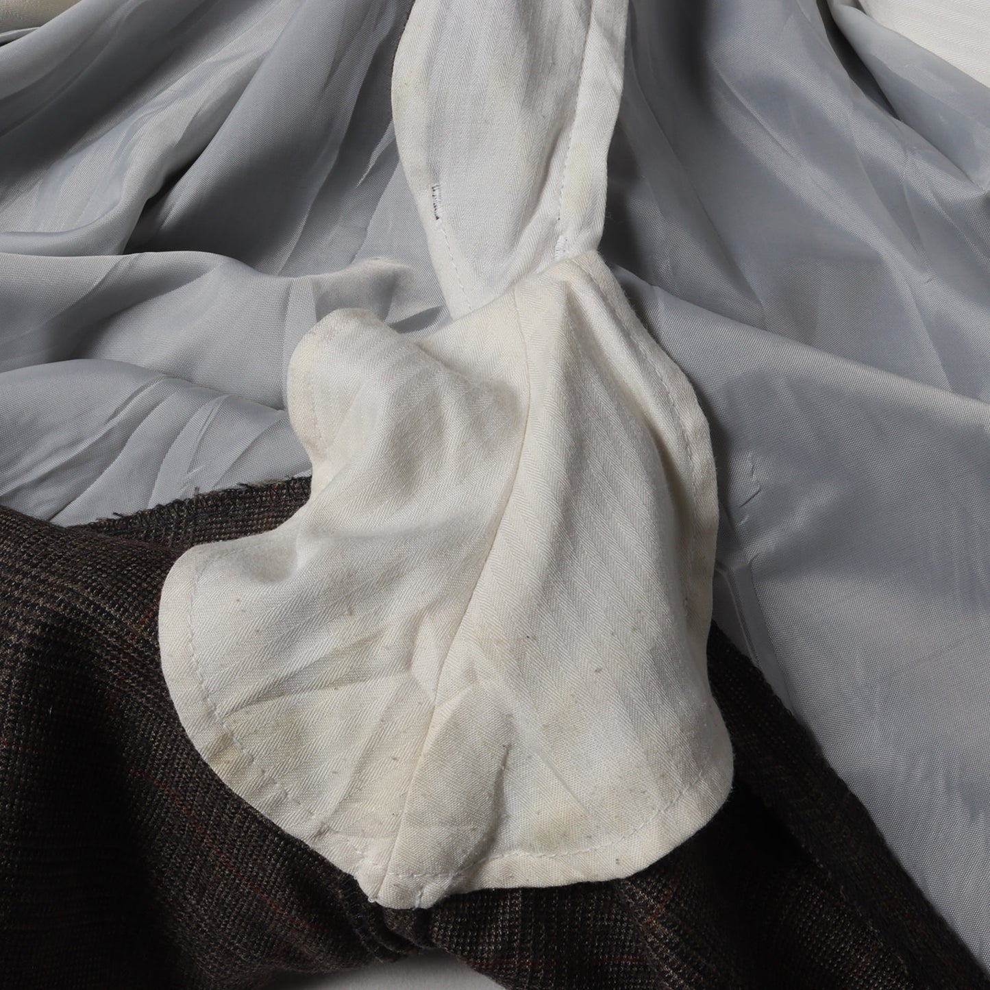 グレンチェック 2タック スラックス パンツ