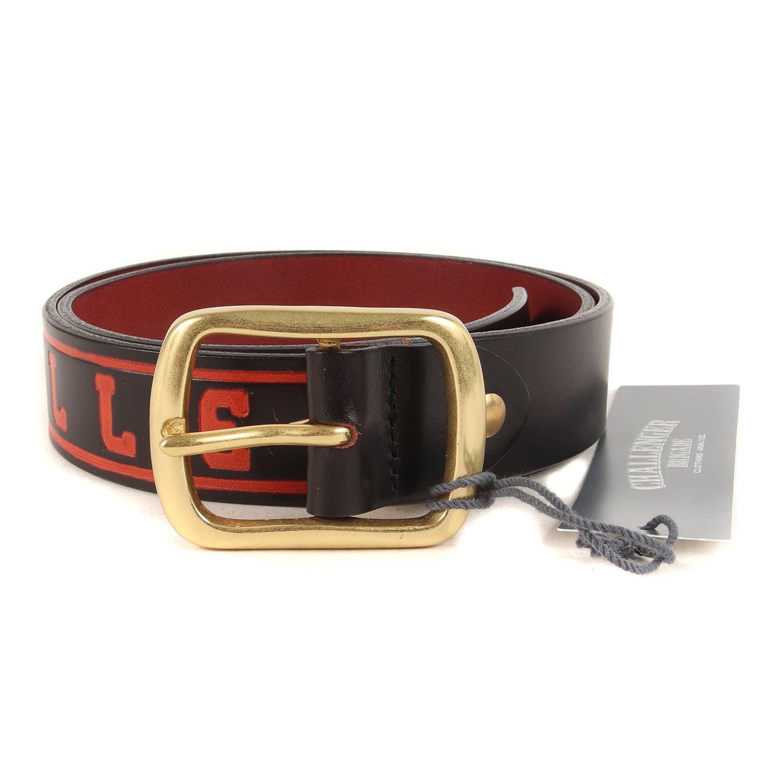 CHALLENGER (チャレンジャー) 23SS ブランドロゴ レザーベルト(LOGO LEATHER BELT) – ブランド古着の通販・買取 |  BEEGLE by Boo-Bee