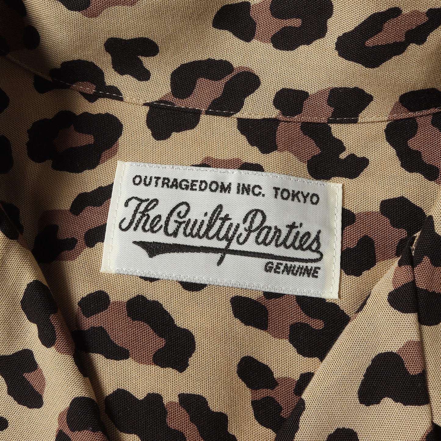 22SS レオパード柄 ハワイアンシャツ / アロハシャツ(LEOPARD HAWAIIAN SHIRT S/S)