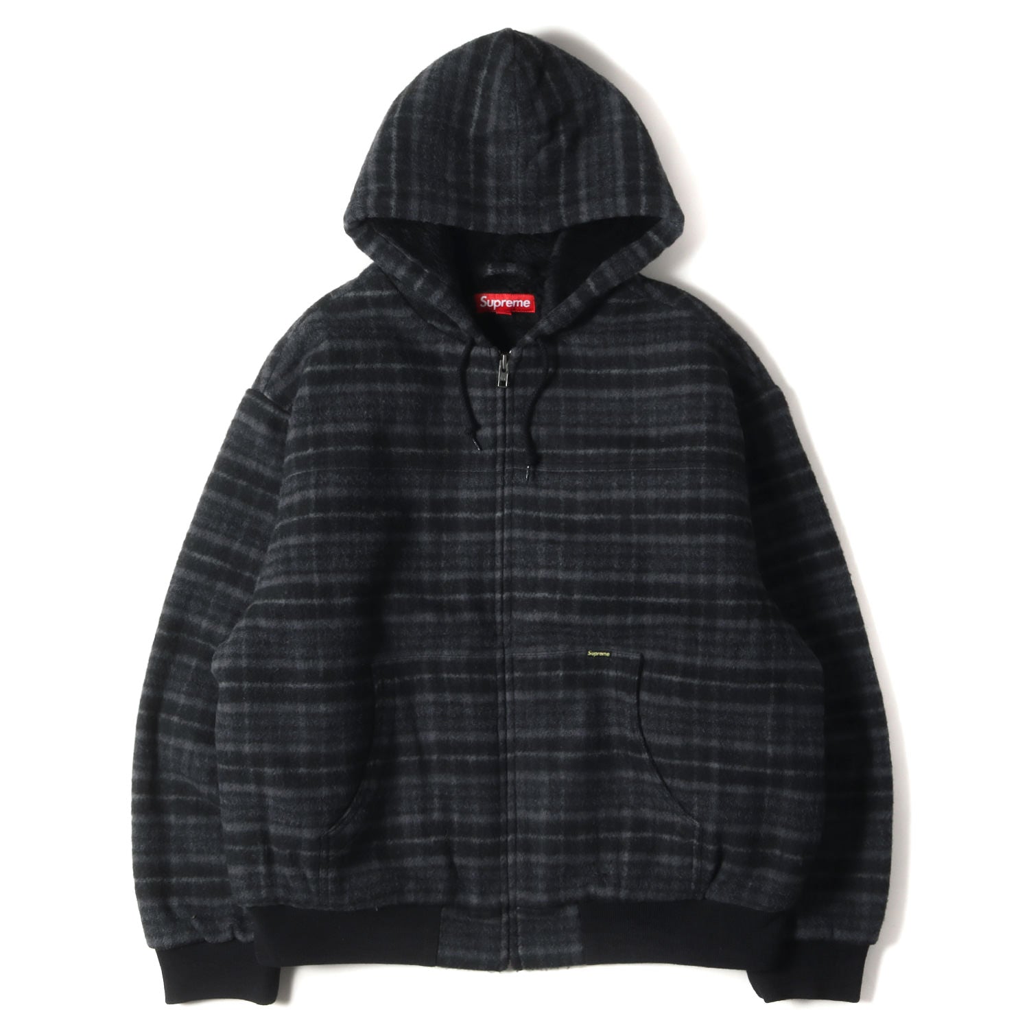 Supreme (シュプリーム) 23AW プレイドチェック 裏ボア ワーク ウールジャケット(Plaid Wool Hooded Work  Jacket) - ブランド古着の通販・買取 | BEEGLE by Boo-Bee