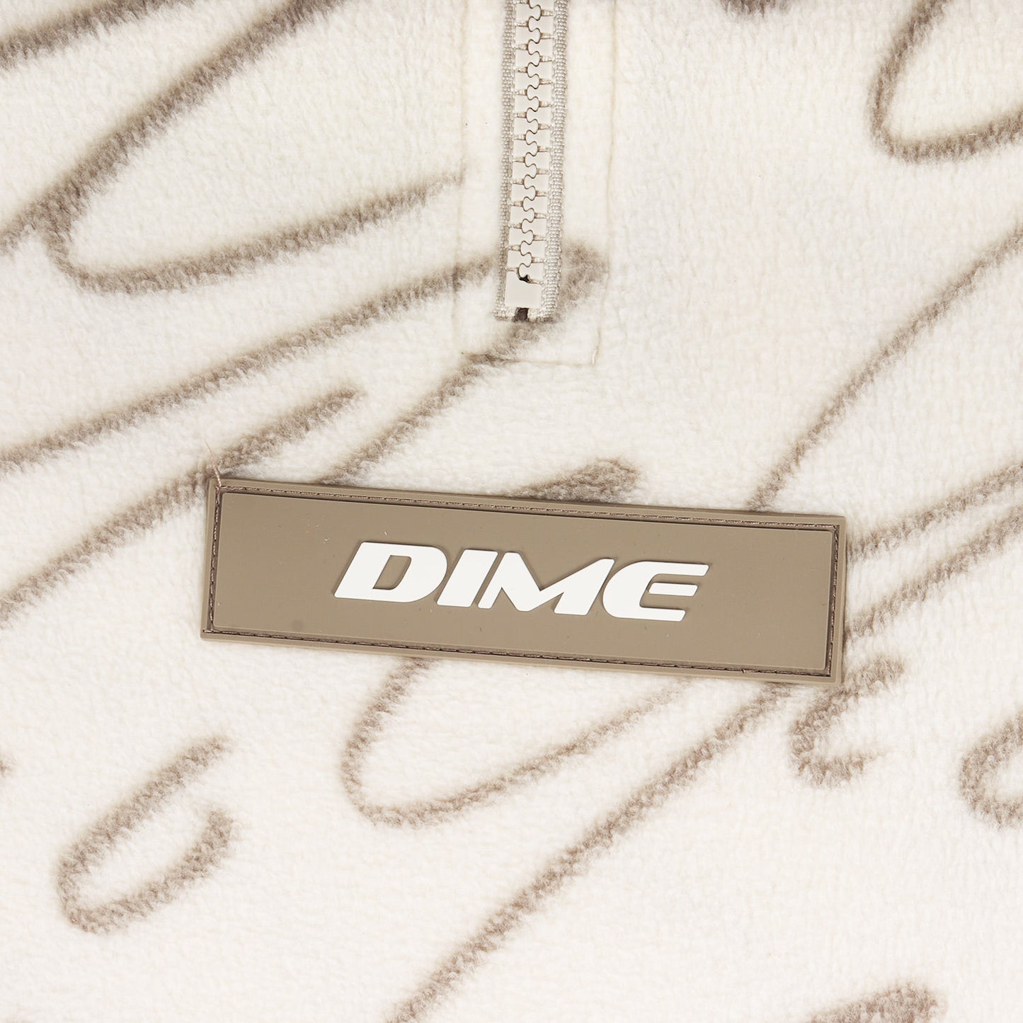 20SS グラフィック柄 ハーフジップ プルオーバー フリース(Faces Quarter Zip Fleece)