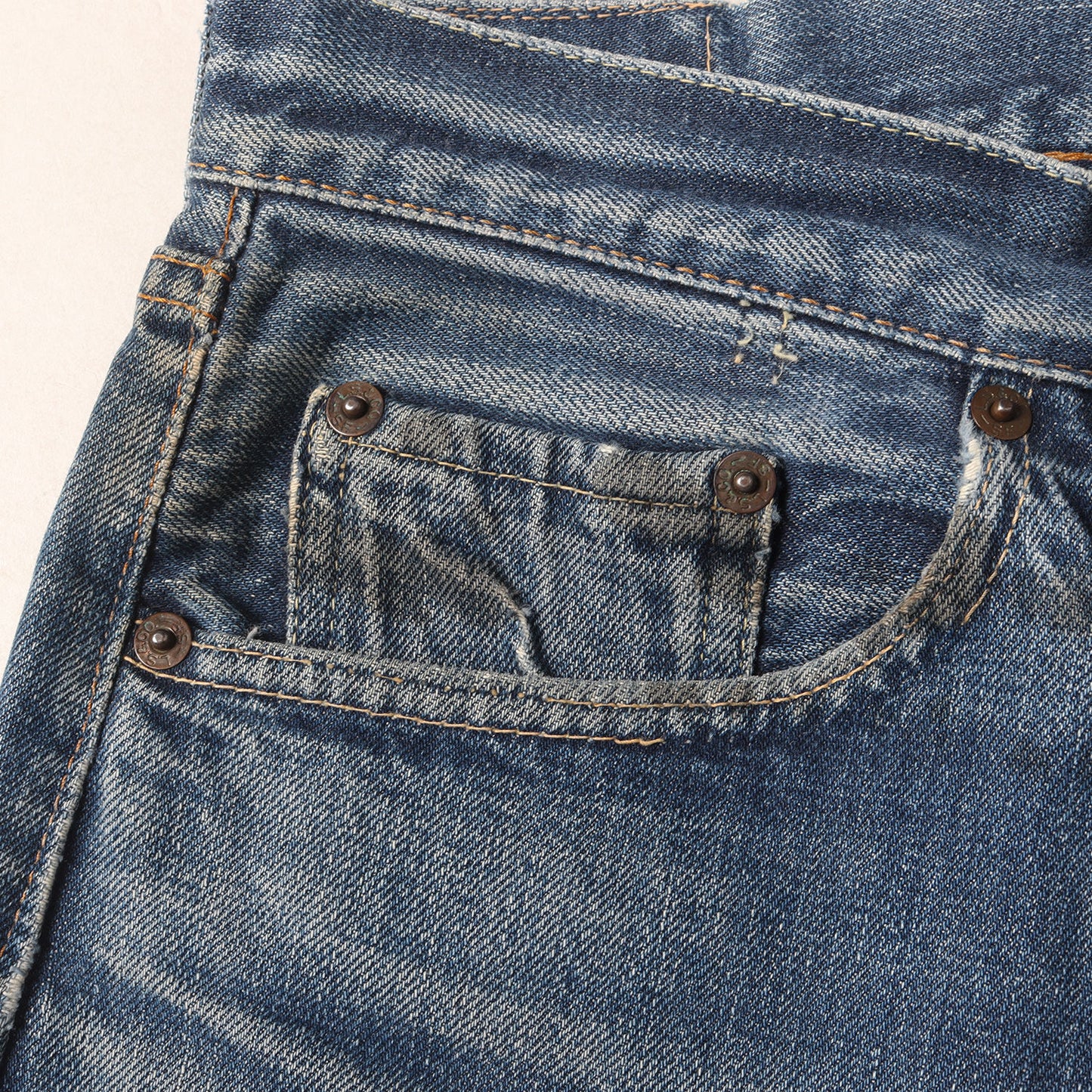 60s 501 BigE Sタイプ Vステッチ デニムパンツ