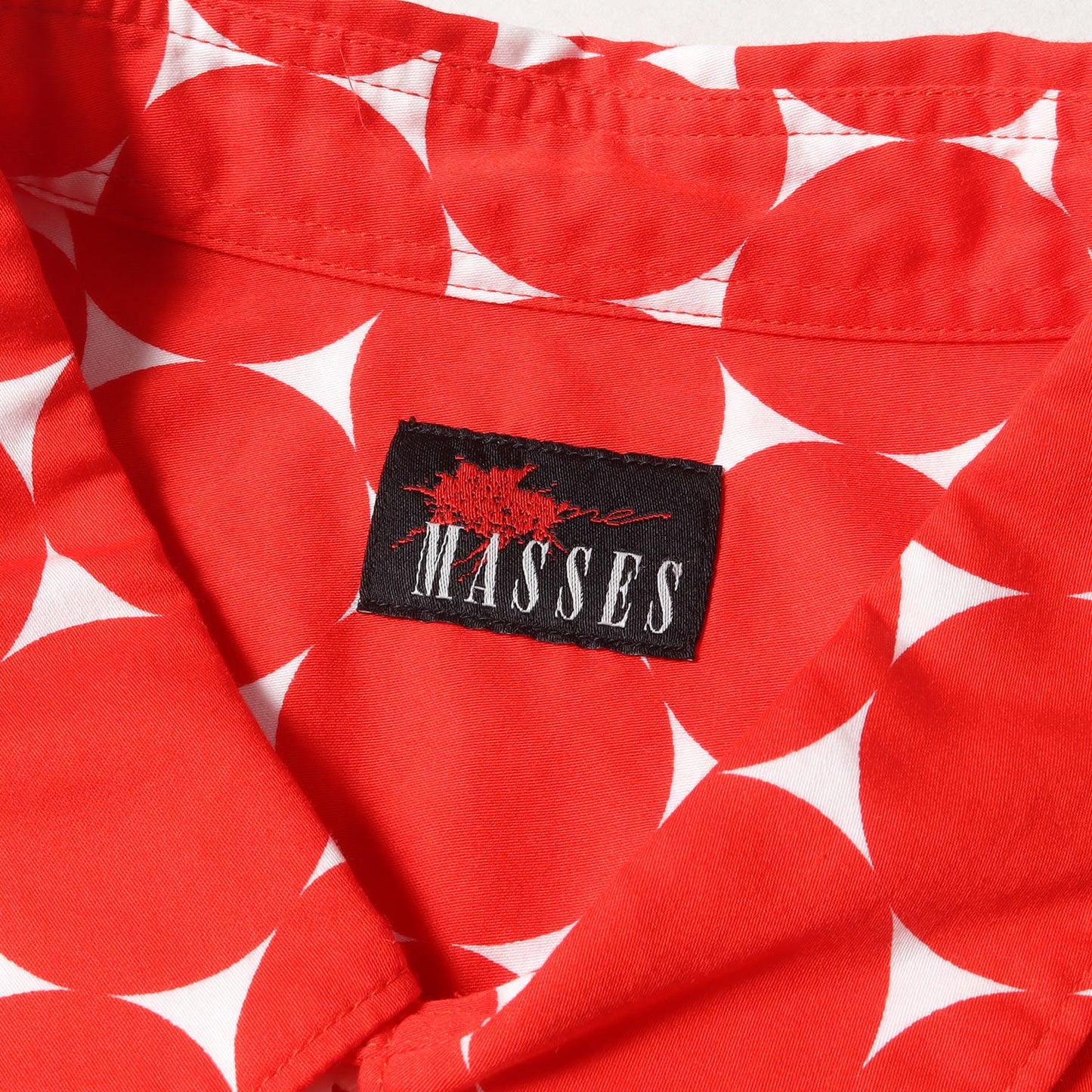 19SS ドット柄 コットンブロード シャツ(COTTON SHT D)