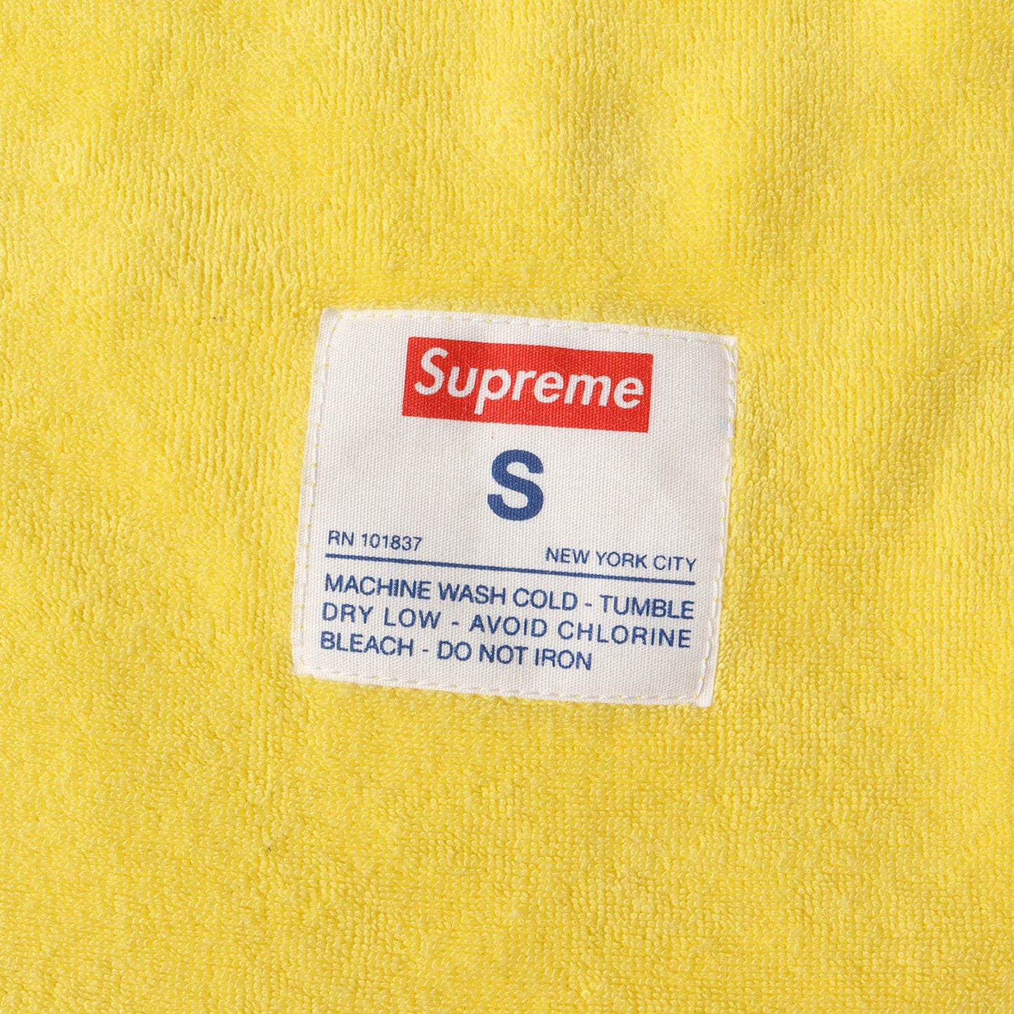 15SS テリー パイル フットボール Tシャツ(Terry Football Top)