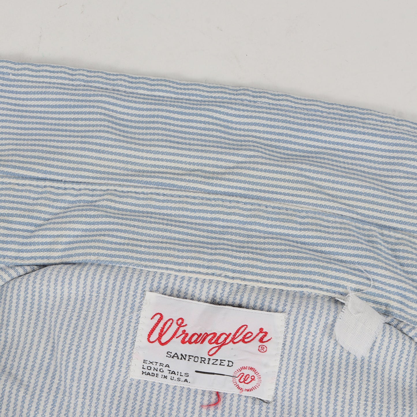 70s ヒッコリーストライプ ウエスタンシャツ(USA製)