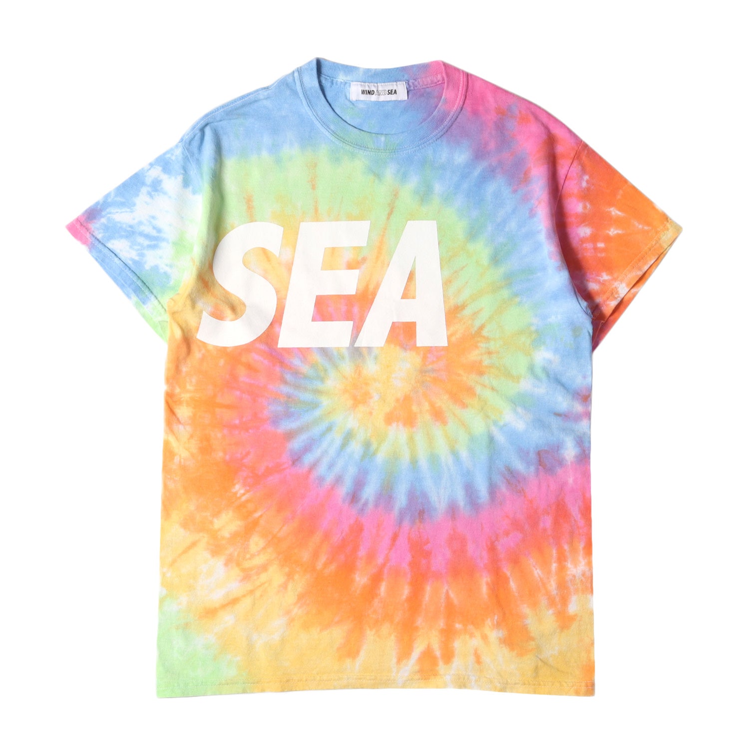 WIND AND SEA (ウィンダンシー) 19SS タイダイ染めブランドロゴTシャツ(T-SHIRT TIEDYE) - ブランド古着の通販・買取  | BEEGLE by Boo-Bee