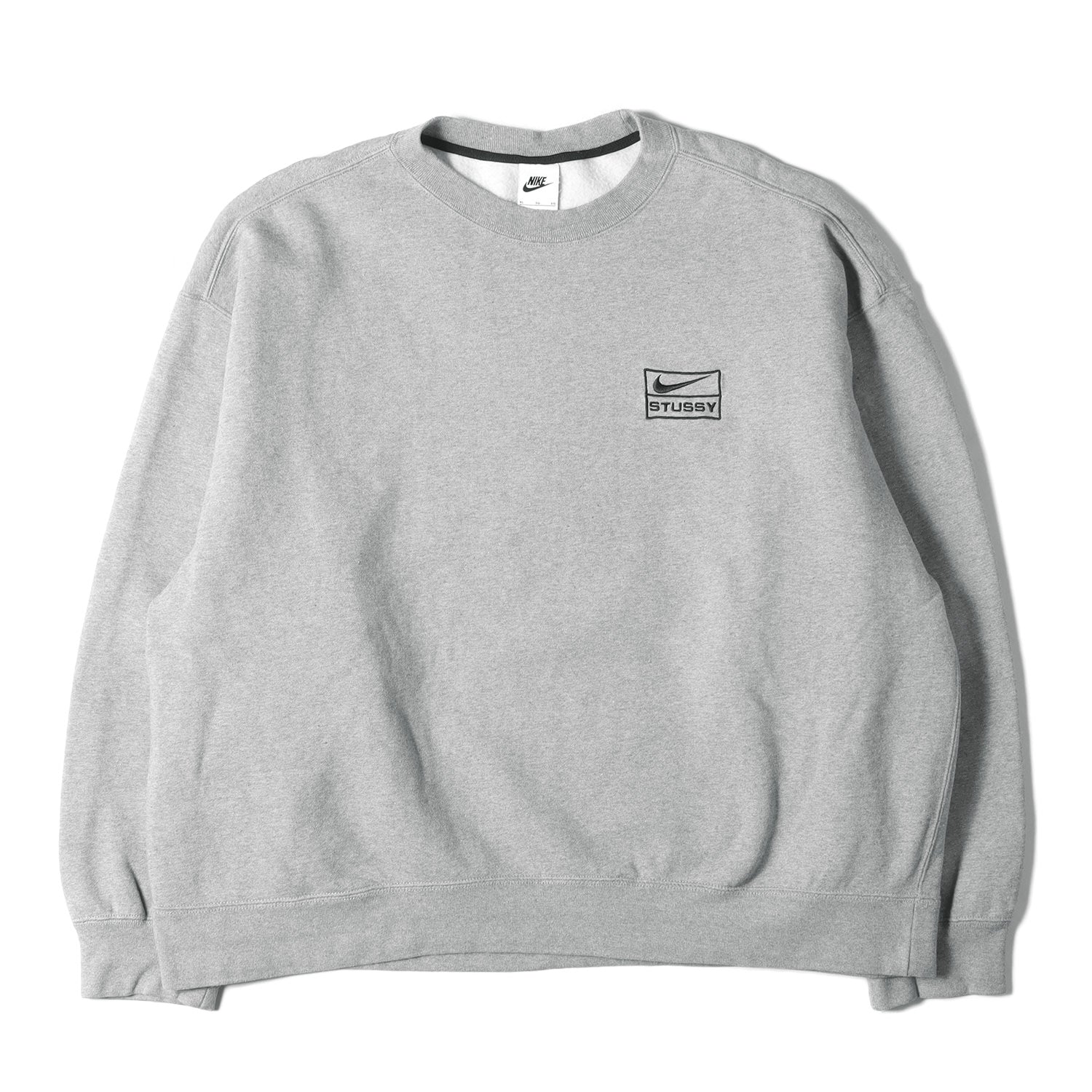 STUSSY (ステューシー) 22SS ×NIKE コラボロゴ刺繍 クルーネック ヘビー スウェット(Crew Sweat) –  ブランド古着の通販・買取 | BEEGLE by Boo-Bee