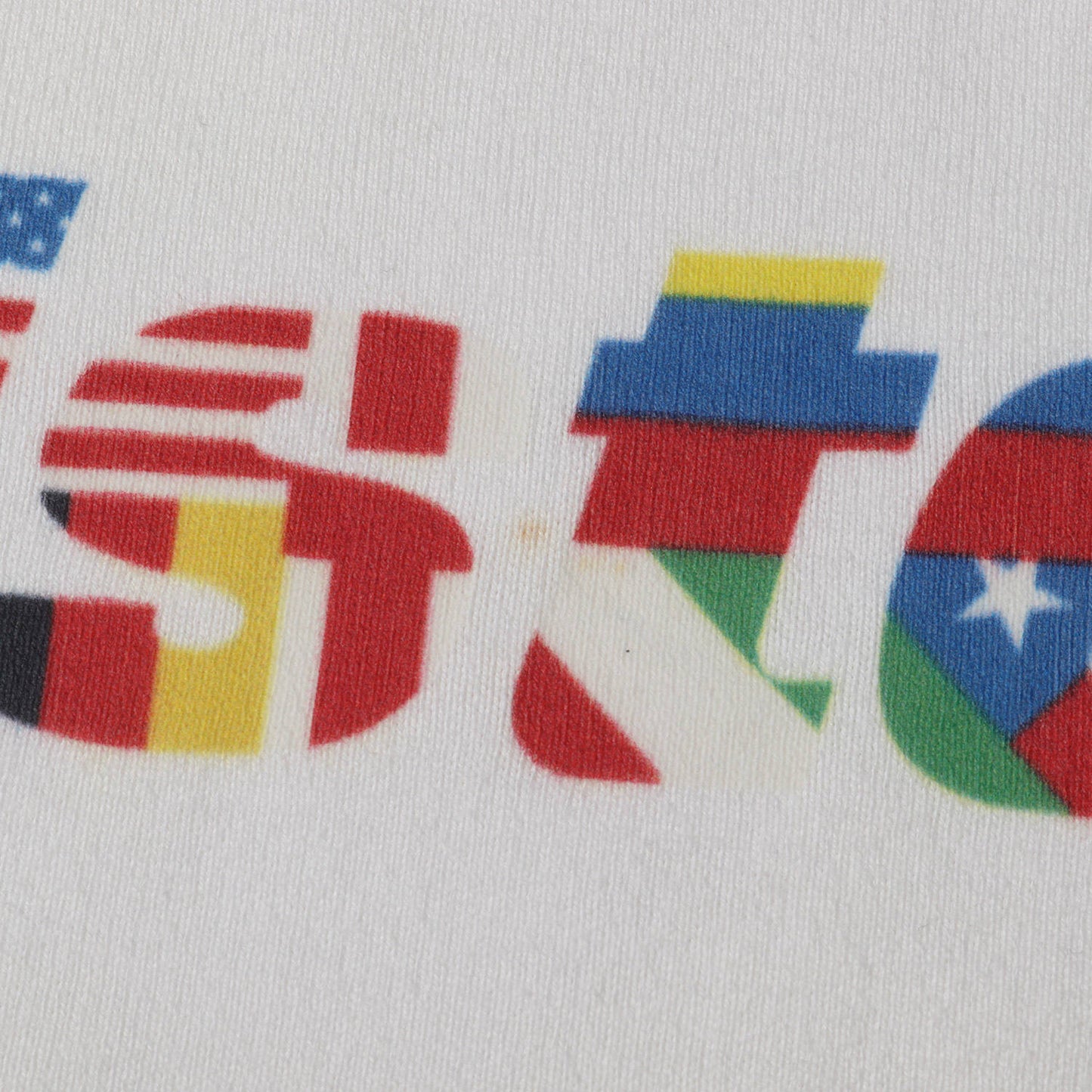 20SS 国旗柄 ブランドロゴ Tシャツ(FLAG LOGO TEE)