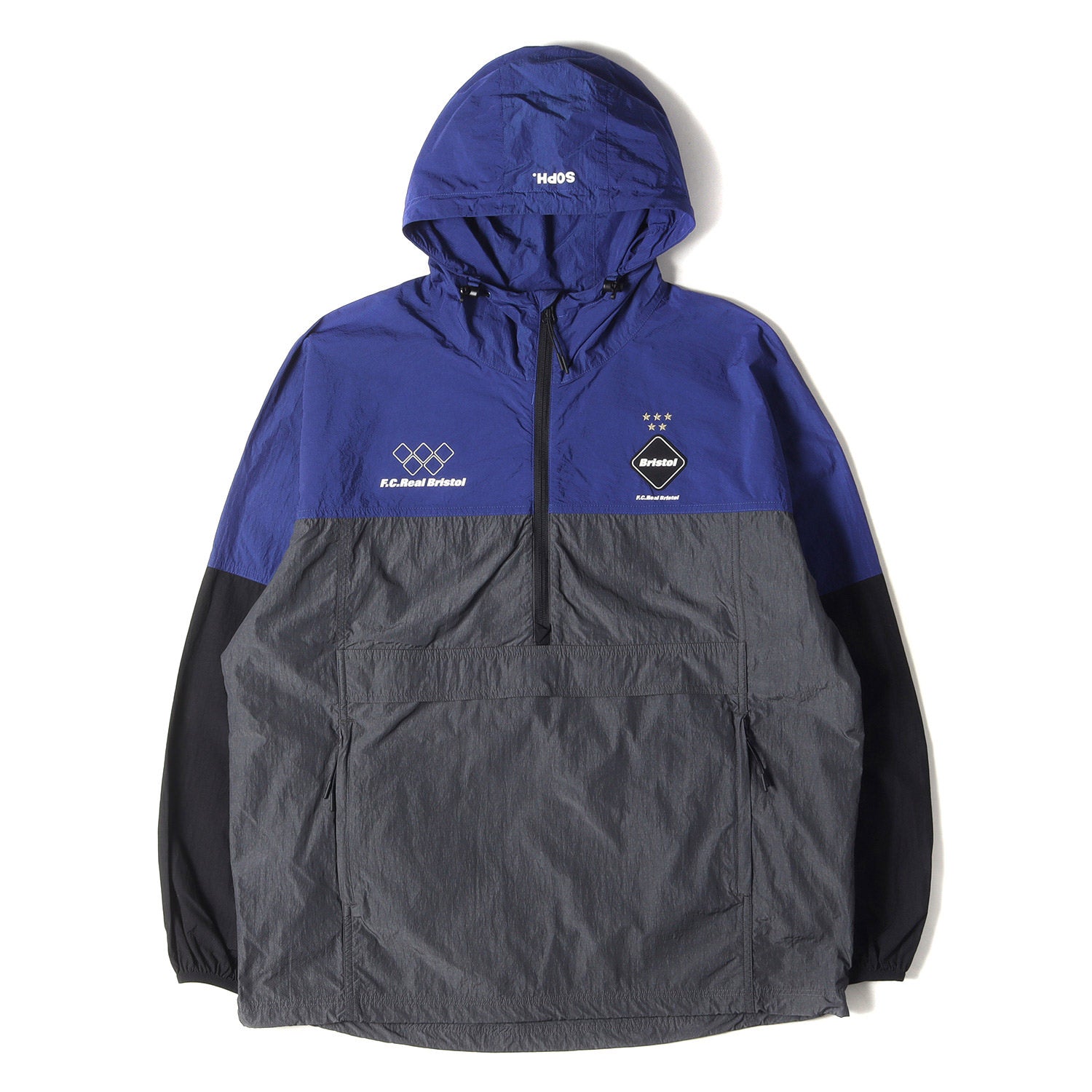 F.C.Real Bristol (エフシーレアルブリストル) 20SS メッシュポケット アノラックパーカー / ジャケット(MESH BACK  POCKET ANORAK) – ブランド古着の通販・買取 | BEEGLE by Boo-Bee