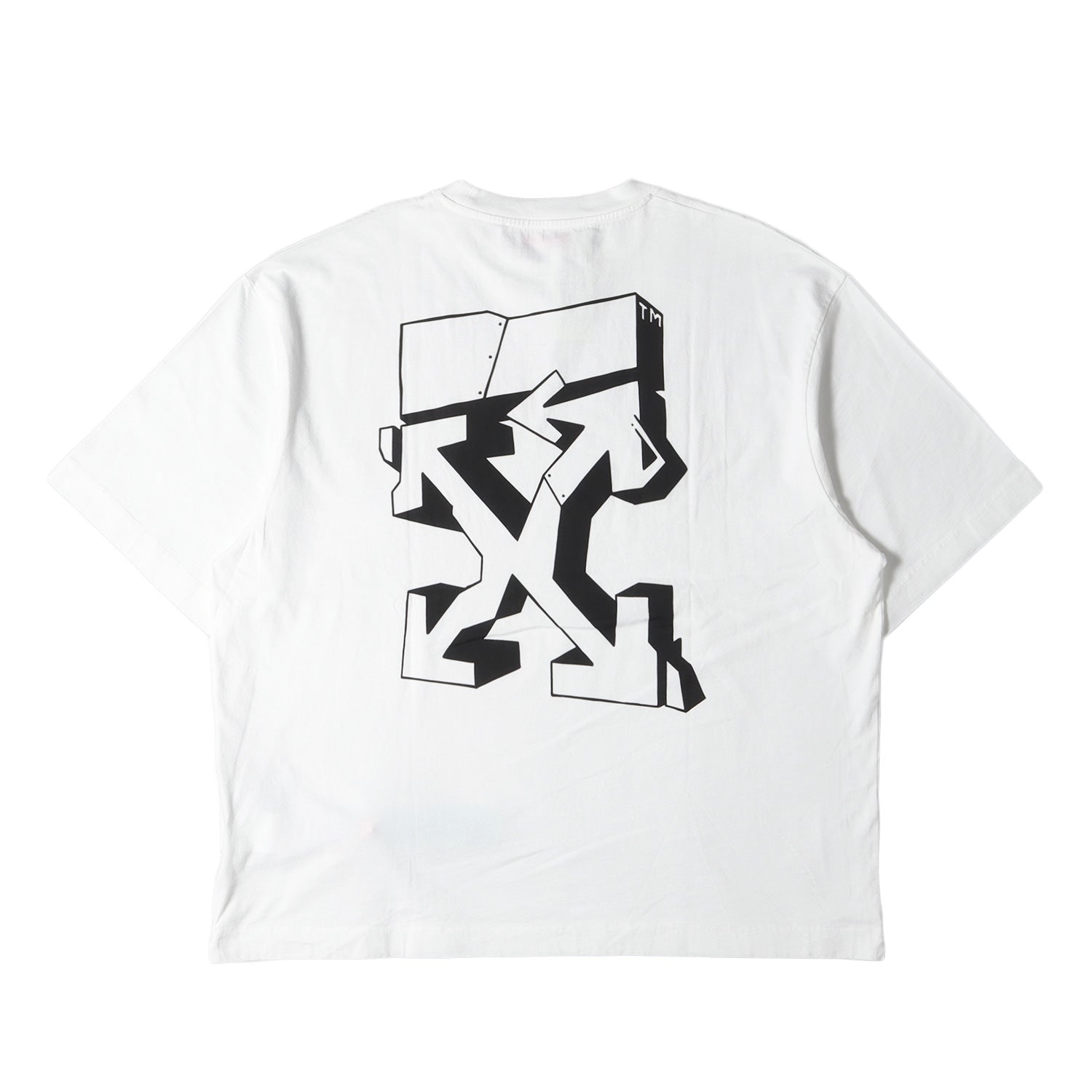 OFF-WHITE オフホワイト Tシャツ アローマーク オーバーサイズ クルー 