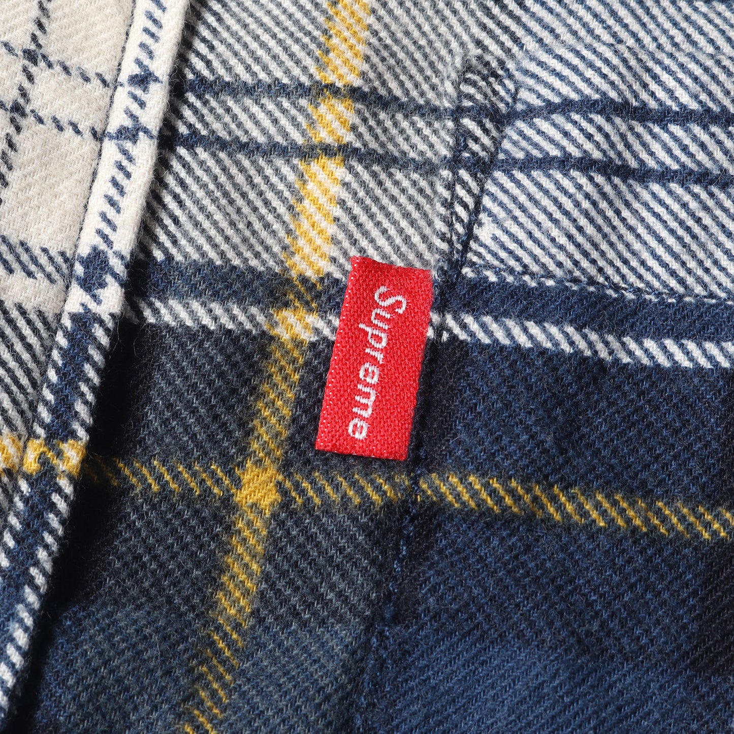 15AW 裏地シェルパボア チェック フランネルシャツ(Flannel Sherpa Shirt)