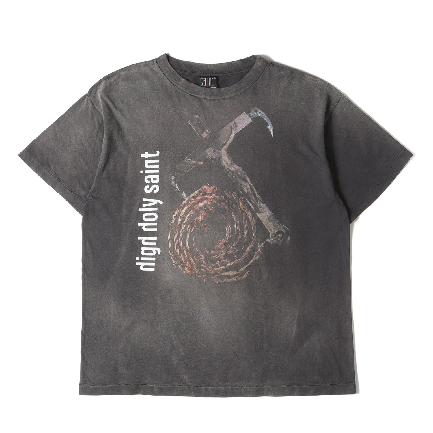 SAINT MICHAEL (セントマイケル) 22SS ヴィンテージ加工 キリスト Tシャツ(SS TEE / ANCHOR) –  ブランド古着の通販・買取 | BEEGLE by Boo-Bee