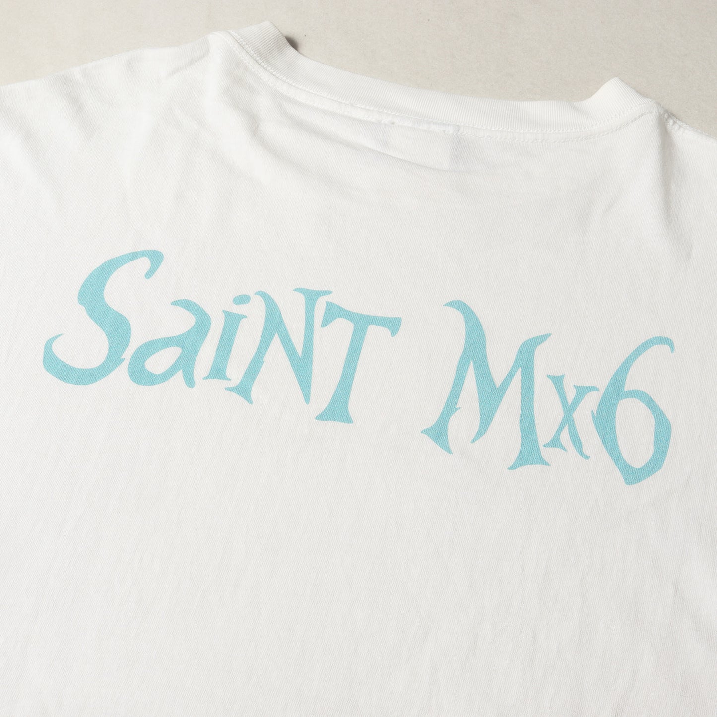 23SS ×アリス・イン・ワンダーランド ヴィンテージ加工 白の女王 Tシャツ(DS-SS TEE)