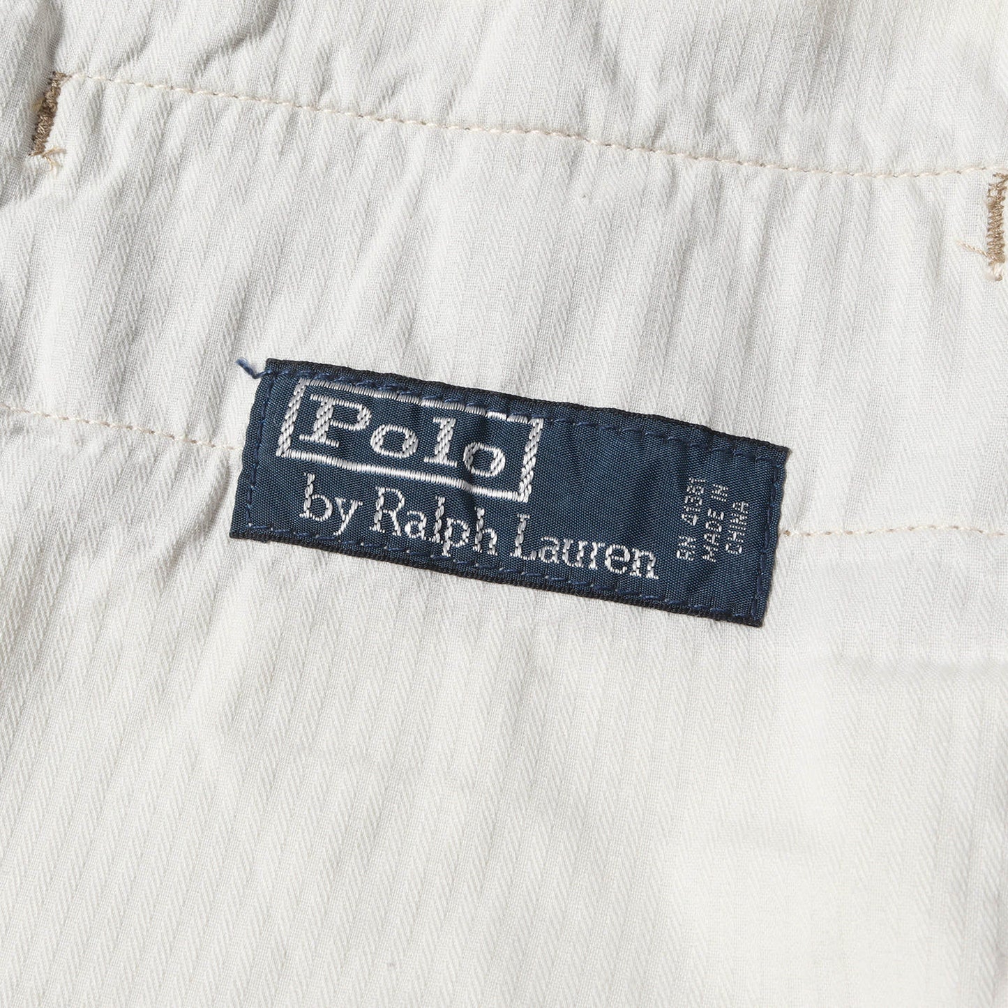 エンブレム刺繍柄 チノパンツ