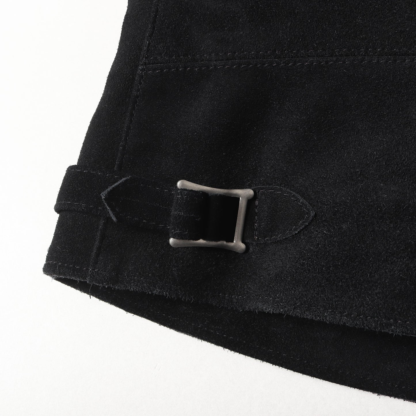 スウェードレザー ダブル ライダースジャケット