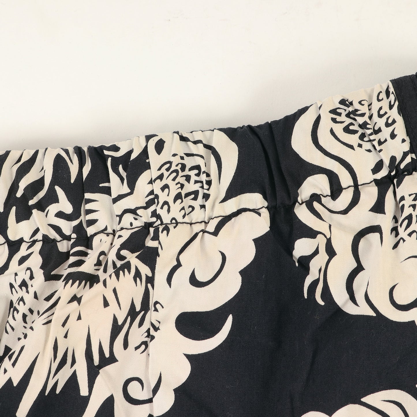 23SS ドラゴン柄 コットン アロハショーツ(ZIP COTTON SHORTS PRINT)