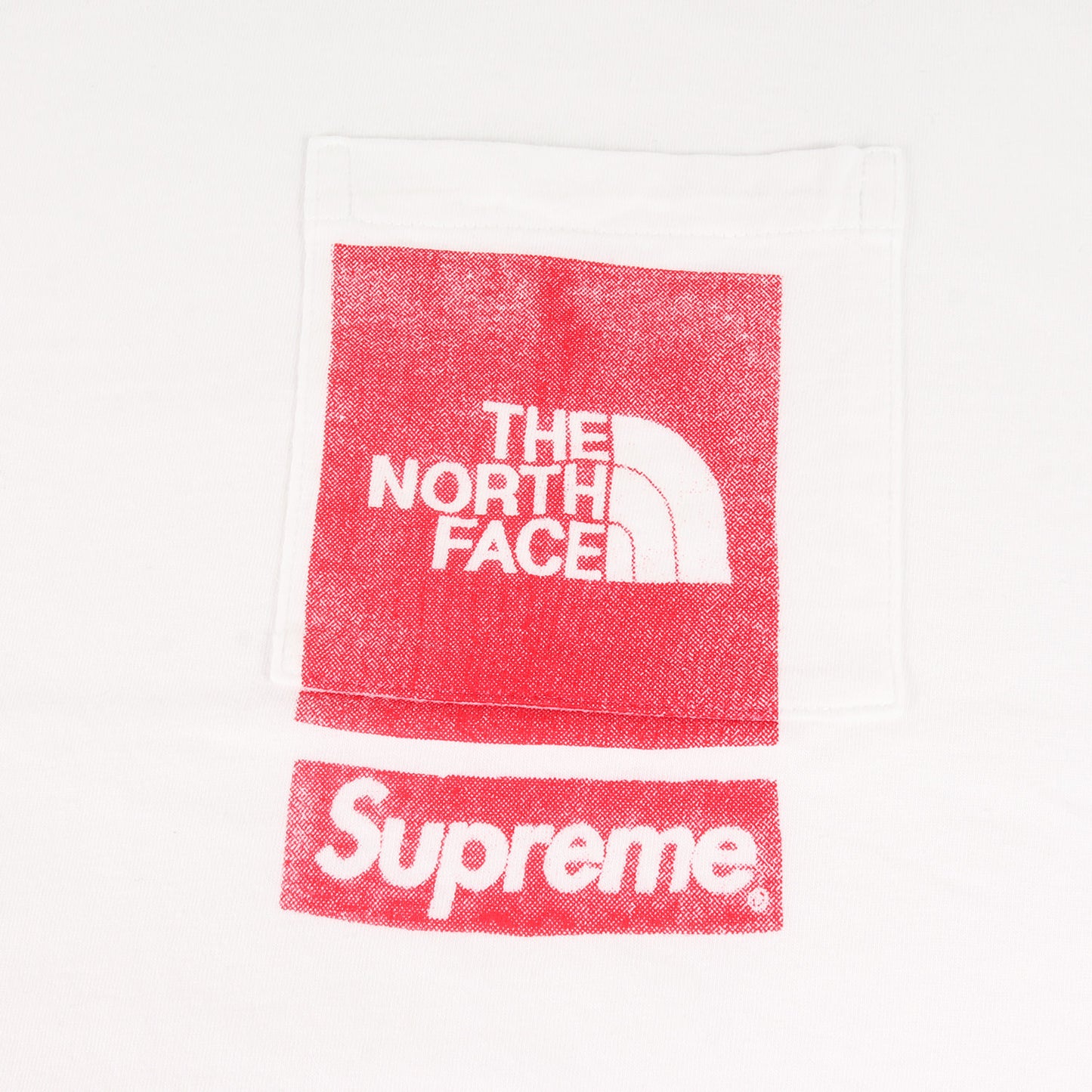 23SS ×THE NORTH FACE ロゴプリント ポケット Tシャツ(Printed Pocket Tee)