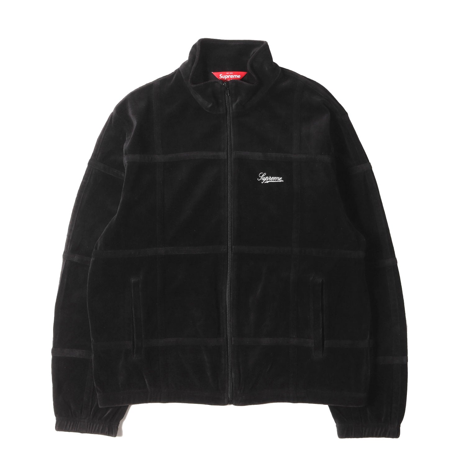 Supreme (シュプリーム) 20SS グリッド テーピング ベロア ジップ ジャケット(Grid Taping Velour Jacket) –  ブランド古着の通販・買取 | BEEGLE by Boo-Bee