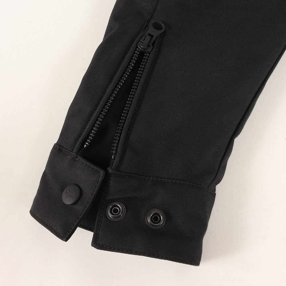 襟ボア キルティングライナー付き フライトジャケット