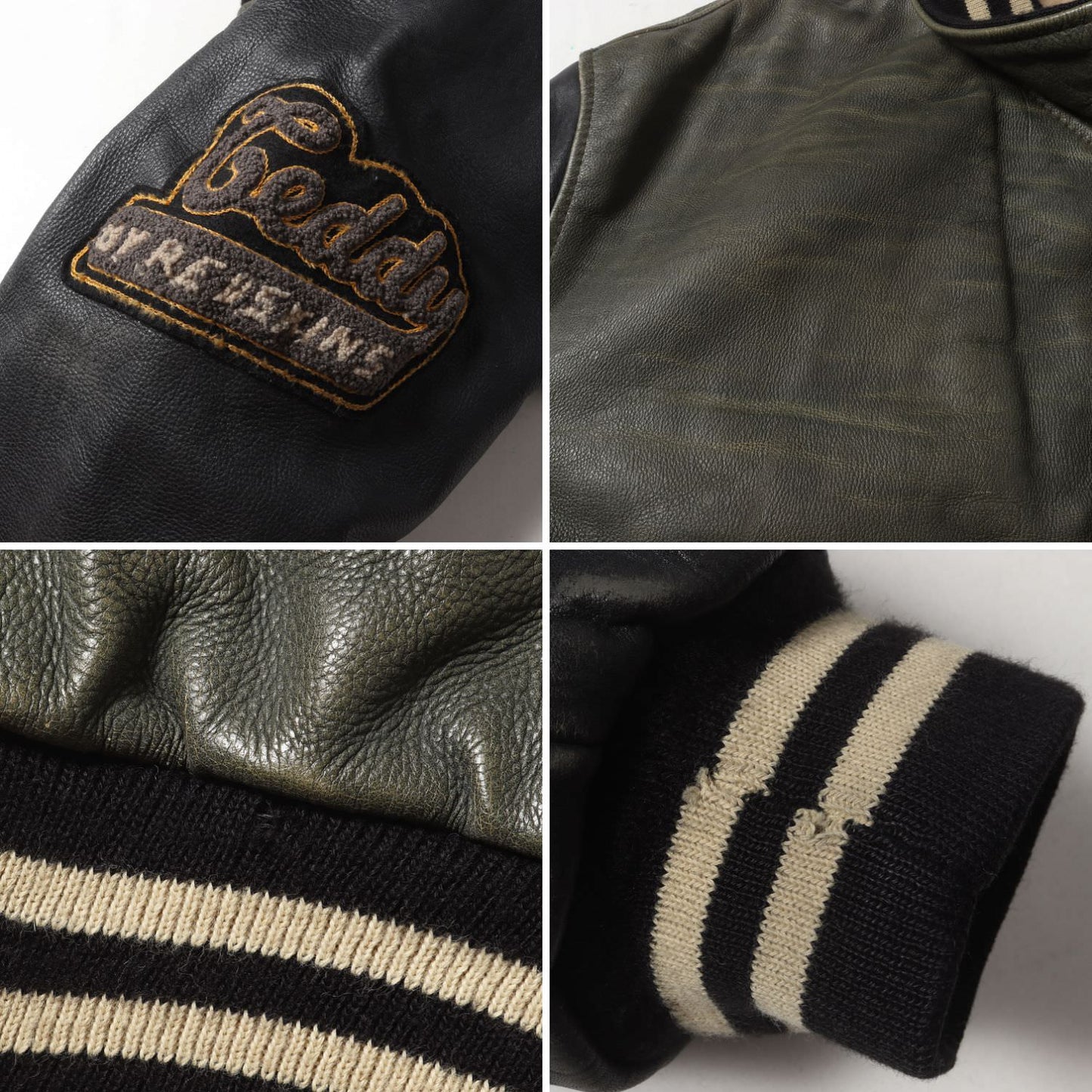 90s REDSKINS オールレザー スタジャン / ジャケット