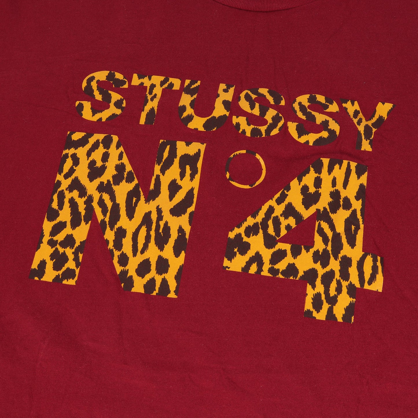 レオパード No.4ロゴ クルーネック Tシャツ