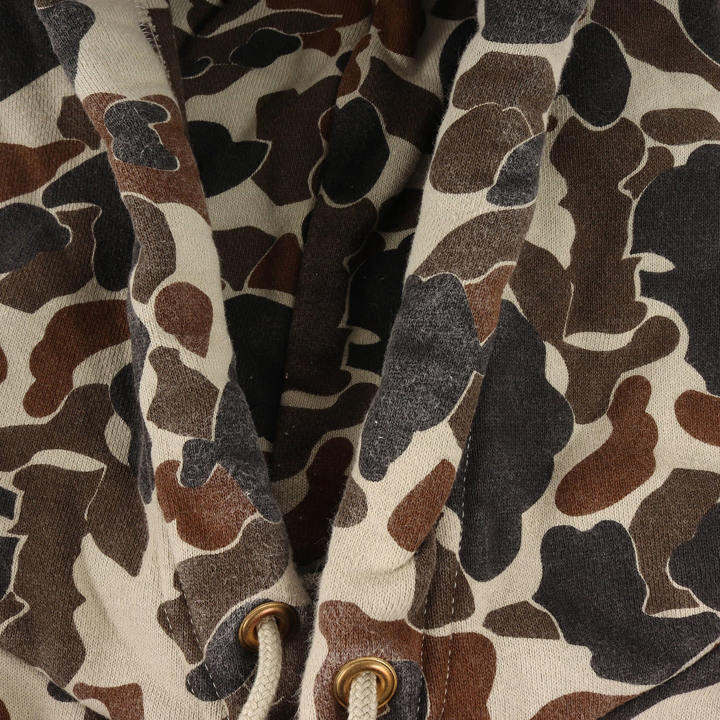 18AW ブランドロゴ ハンティングカモ柄 スウェットパーカー(DESIGN HOODED COLLEGE)