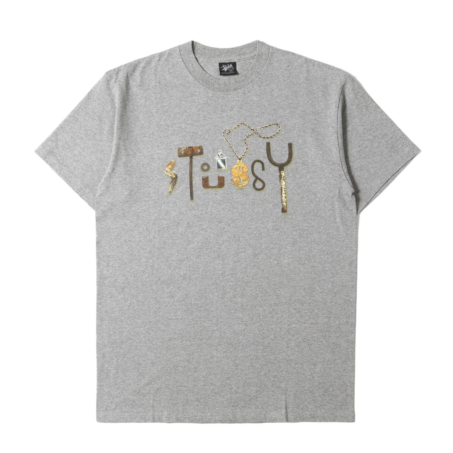 STUSSY (ステューシー) 00s ブランドロゴ グラフィック Tシャツ 