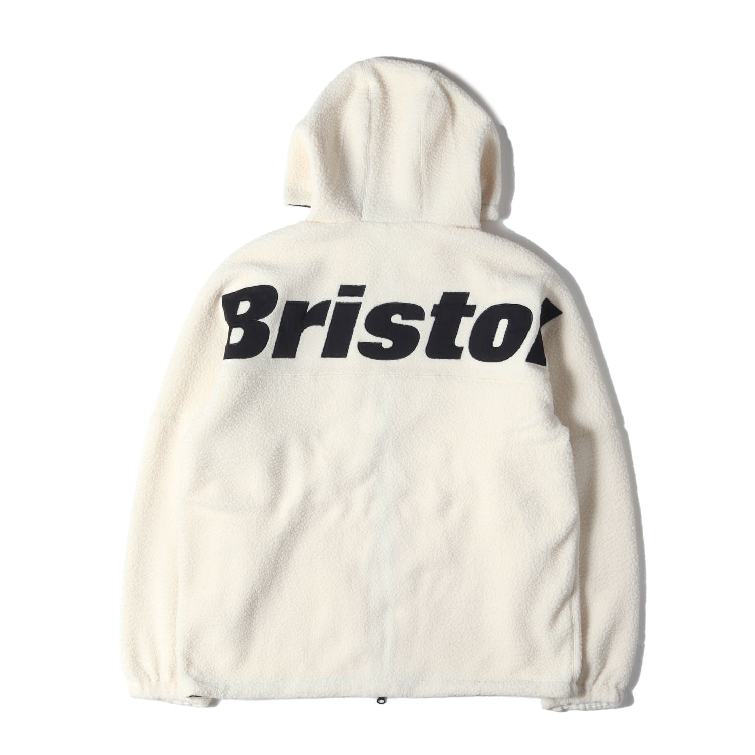 F.C.Real Bristol (エフシーレアルブリストル) 22AW ビッグロゴ ボアフリース フード ジャケット(BOA FLEECE BIG  LOGO HOODED BLOUSON) - ブランド古着の通販・買取 | BEEGLE by Boo-Bee