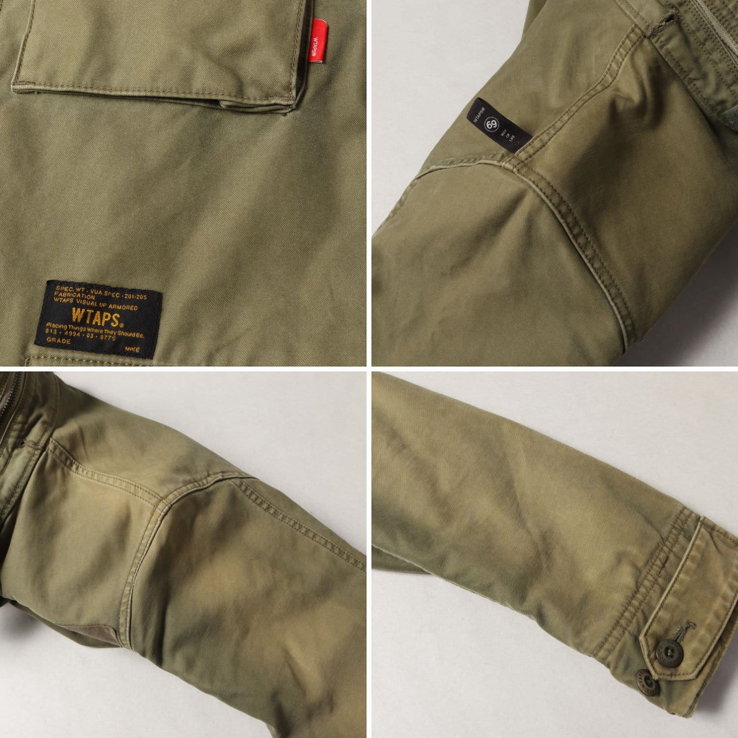 11AW クロスボーン 裏地タイガー柄 M-65 フィールドジャケット(M-65)