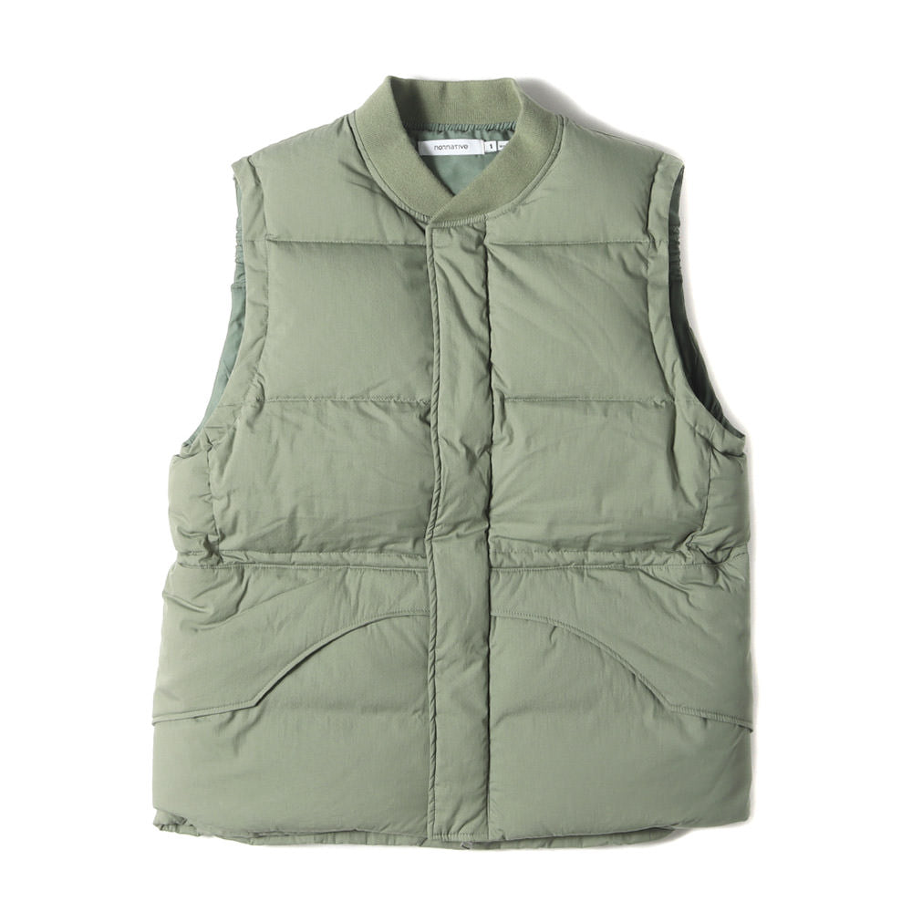 NONNATIVE (ノンネイティブ) 21SA タイプライタークロス ハイカー ダウンベスト(HIKER DOWN VEST C/N  TYPEWRITER) - ブランド古着の通販・買取 | BEEGLE by Boo-Bee