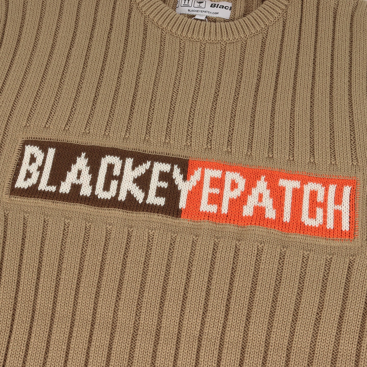 21AW 2トーン BOXロゴ ニット セーター(2 TONE LOGO KNIT SWEATER)