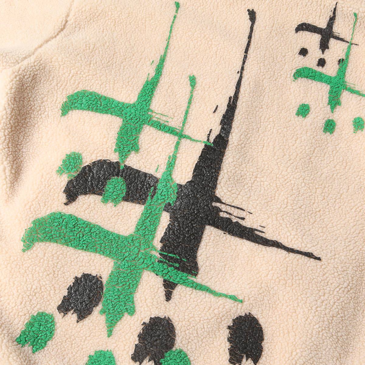 21AW オーバーサイズ フリースボア ジャケット(FLEECE JACKET)