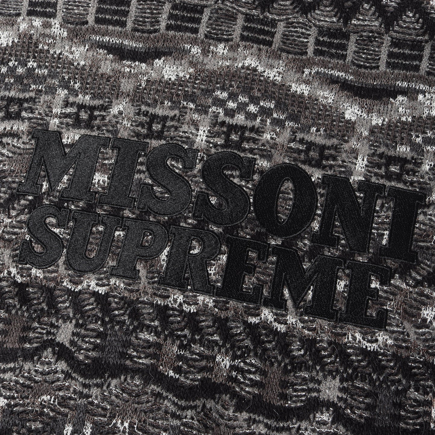 21AW ×Missoni 総柄ニット リバーシブル 中綿ジャケット(Reversible Knit Jacket)