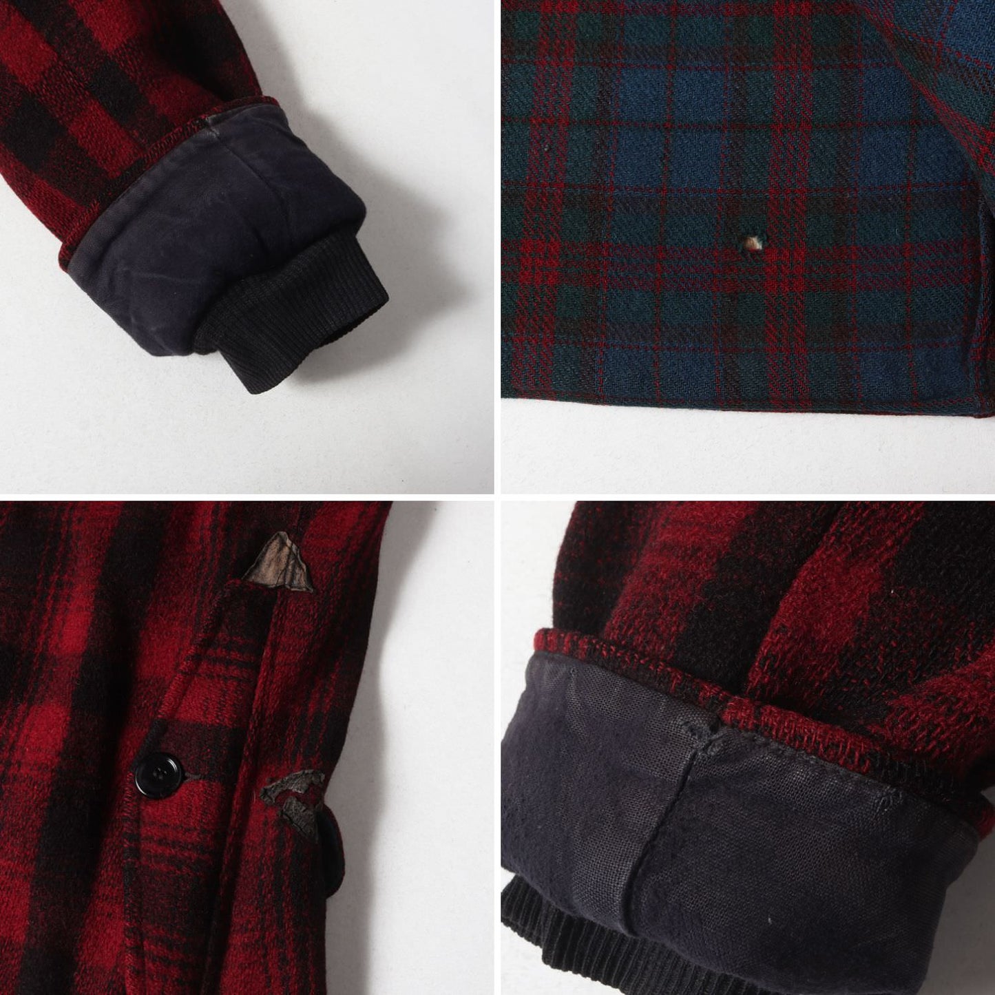 40s SPORTCLAD チェック ウール ハンティングジャケット