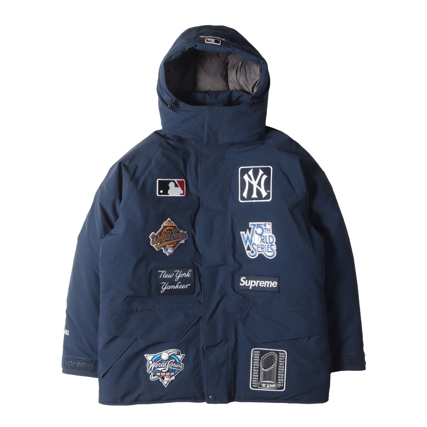 Supreme (シュプリーム) 21AW ×New York Yankees ゴアテックス ダウンジャケット(GORE-TEX 700-Fill  Down Jacket) - ブランド古着の通販・買取 | BEEGLE by Boo-Bee